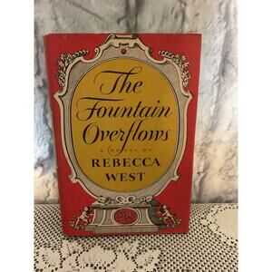 1956 The Fountain Overflows, Rebecca West, Viking Press Hardcover